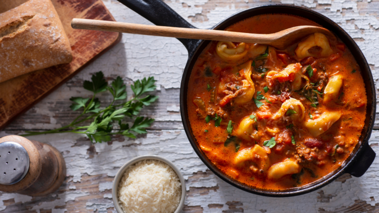 10-Minute Tortellini Soup