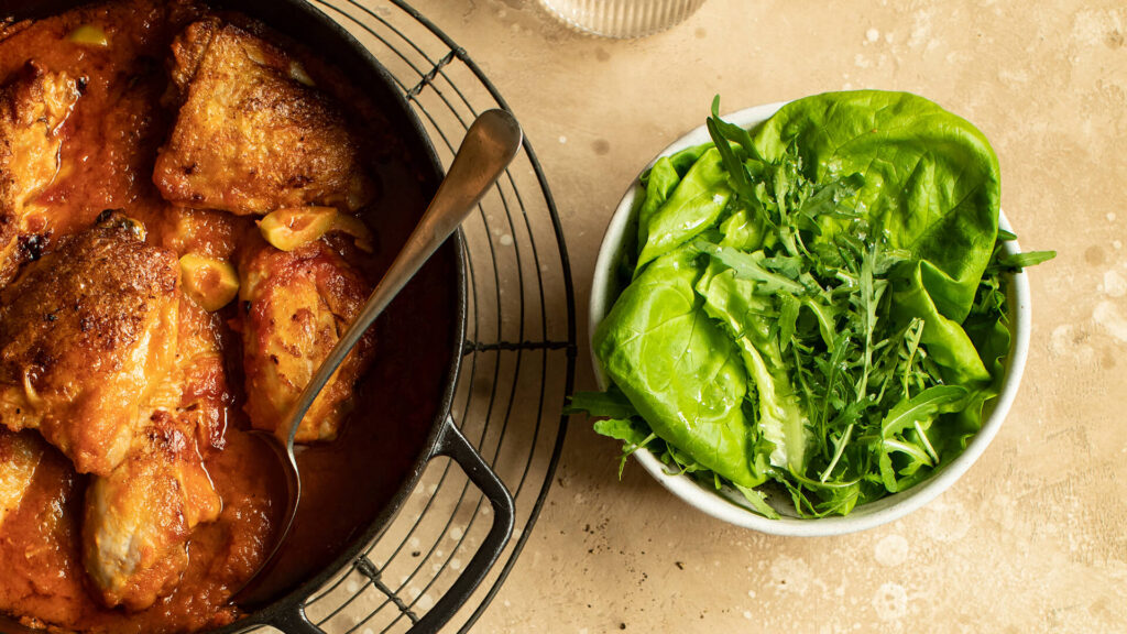 Chicken Paprikash-ish
