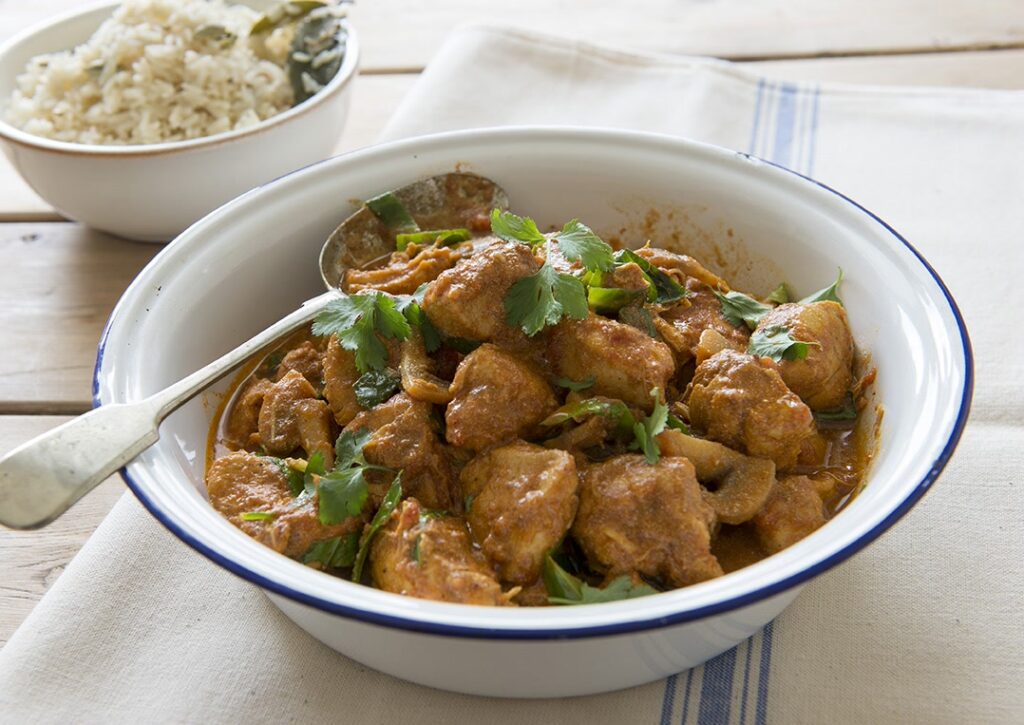 Quick Creamy Chicken Curry
