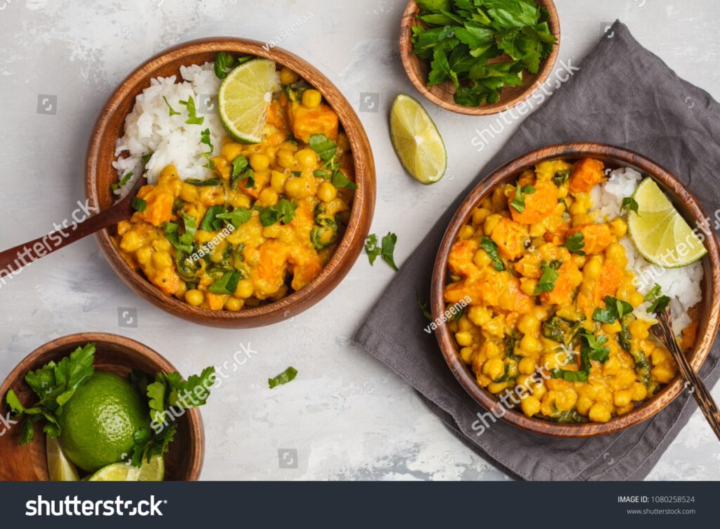 Sweet Potato and Chickpea Curry