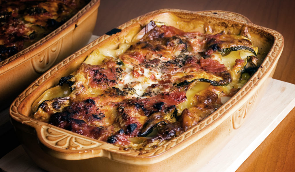 Courgette and Ricotta Lasagne
