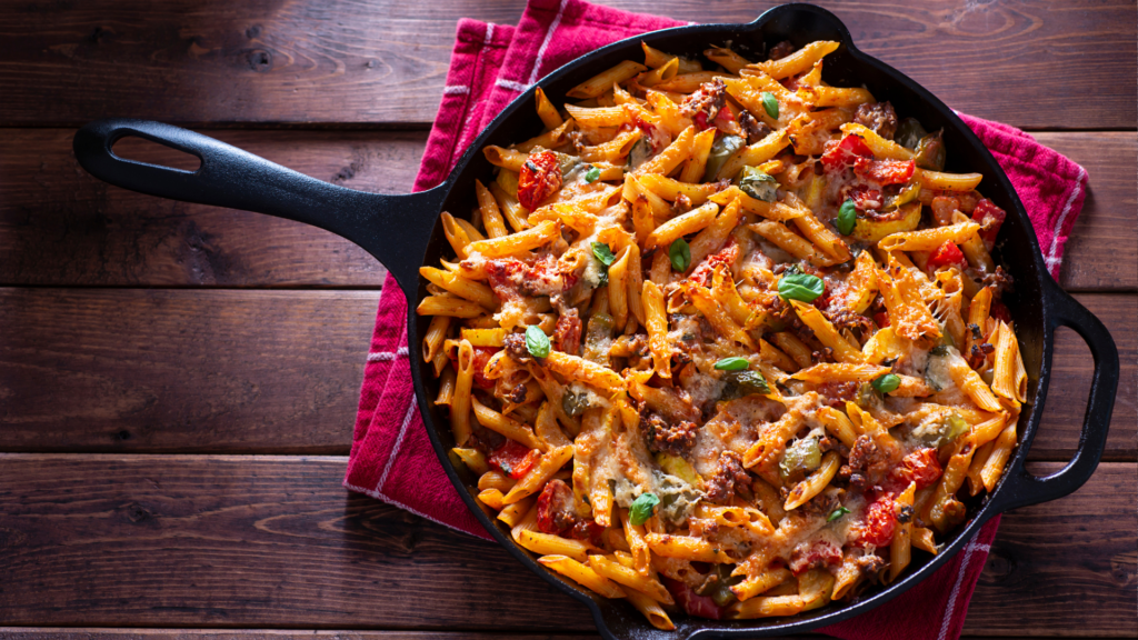 Mediterranean Pasta Bake
